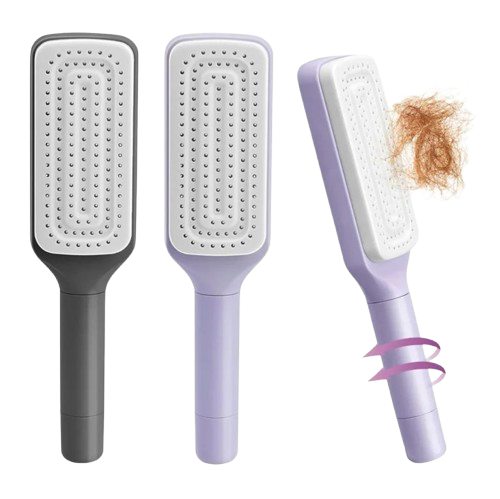 Brosse Coiffante Auto-Clean Anti-Statique