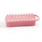 Brosse de douche exfoliante en silicone 2 en 1 Corps & Cheveux