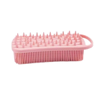 Brosse de douche exfoliante en silicone 2 en 1 Corps & Cheveux