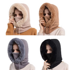 Cagoule capuche en fourrure - 2 en 1