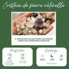 Calendrier de l'Avent 24 Jours Lithothérapie Pierres & Cristaux Précieux