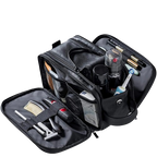 Trousse de toilette Grande Capacité en Simili Cuir - Homme