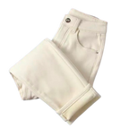 Jean Thermique Coupe Droite Taille Haute - Femme