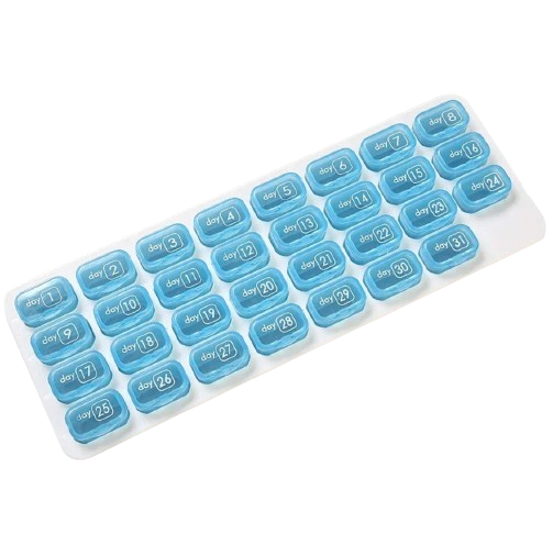 Grand Pilulier mensuel - 31 cases pour un mois