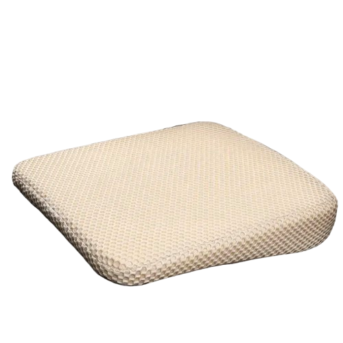 Coussin Rehausseur en Nid d'Abeille en Maille Coton à Mémoire de Forme