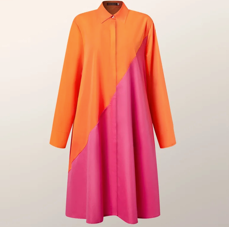 Robe chemise mi-longues avec poches - Collection 2023