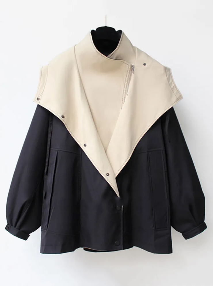 Parka Coupe-vent Design - Femme
