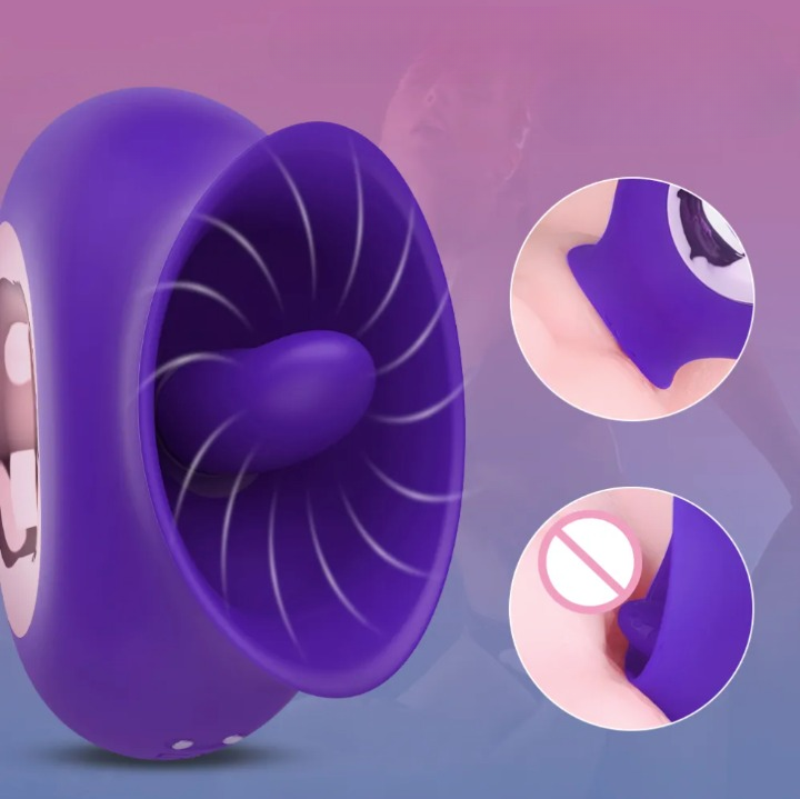 LICKY - Minivibrador estimulador cunnilingus 2 en 1