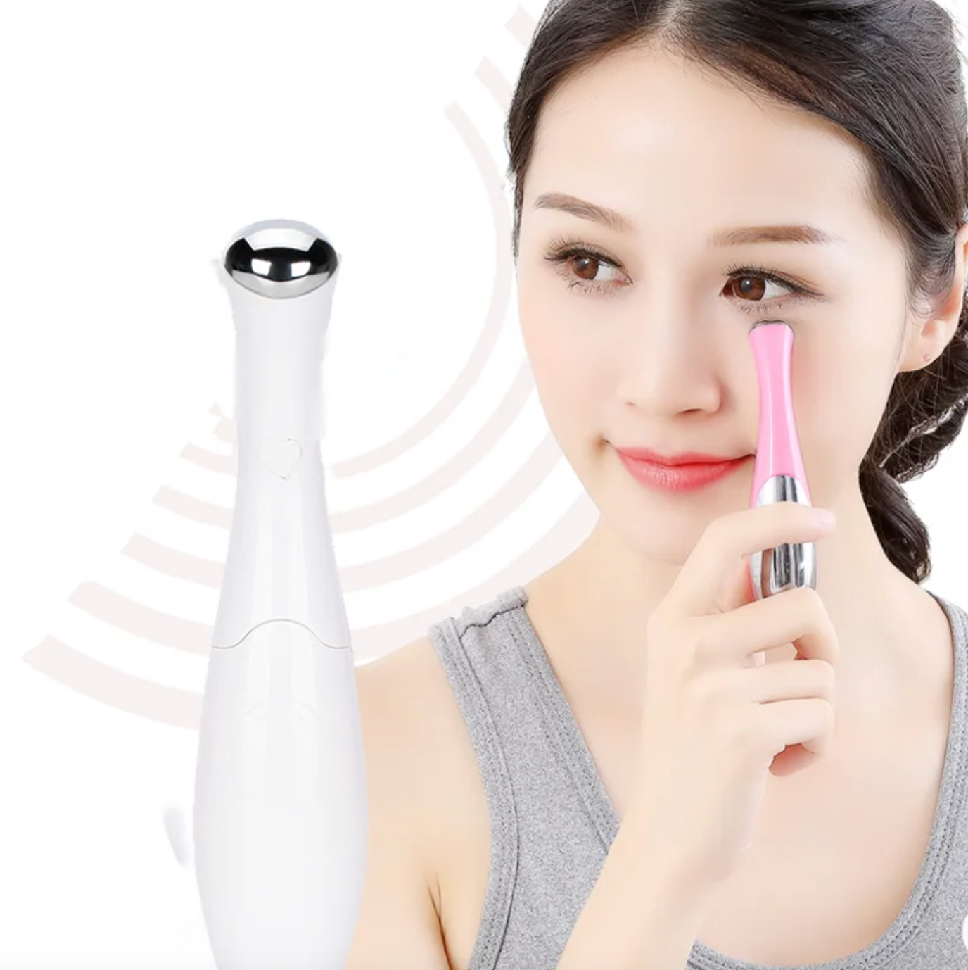 Stylo de Massage anti-cernes et rides Electrique