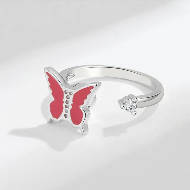 Bague d'anxiété ajustable pour femme