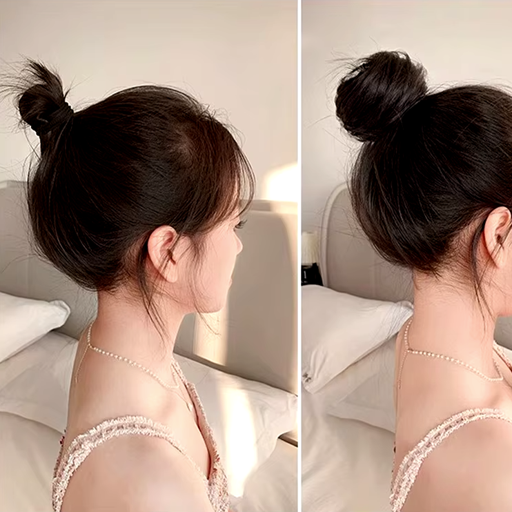 Chouchou Effet Faux Chignon Élégant