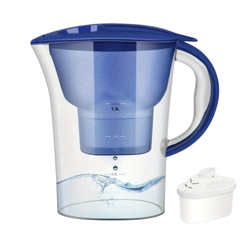 Carafe d'Eau Filtrante 2,5L + 1 Filtre OFFERT