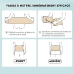 Ceinture Abdominale Élastique - Soutien Lombaires