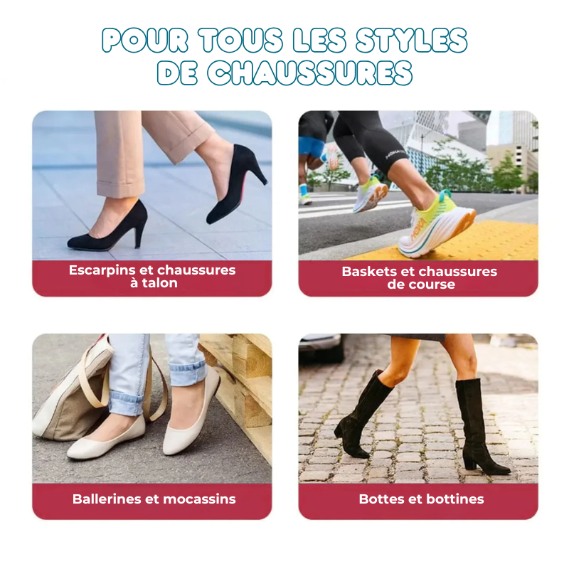 Chaussettes Orthopédiques - Soulage douleurs plantaires & Hallux Valgus