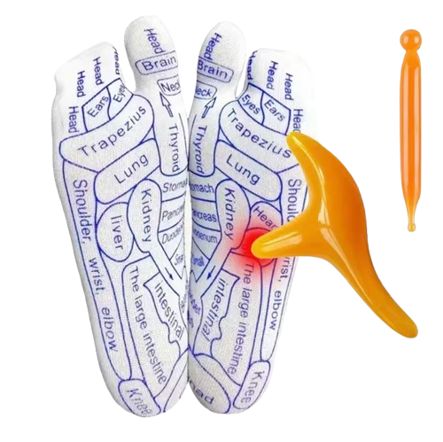 Chaussettes de Réflexologie Plantaire - Accessoires OFFERTS
