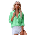 Chemise Tunique Élégante Femme – Lin & Coton
