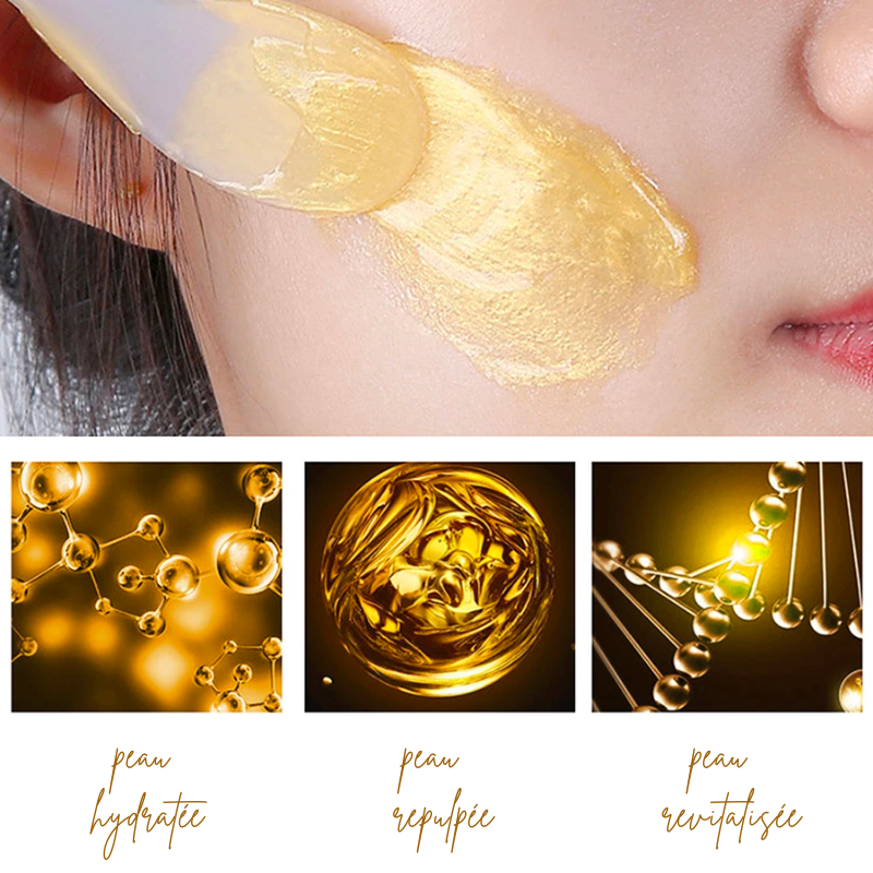 Coffret Routine Soins Visage Or 24k - Cosmétiques coréens