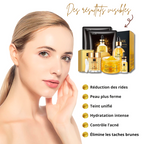 Coffret Routine Soins Visage Or 24k - Cosmétiques coréens