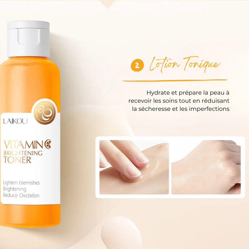 Coffret Soin Complet 5PCS à la Vitamine C