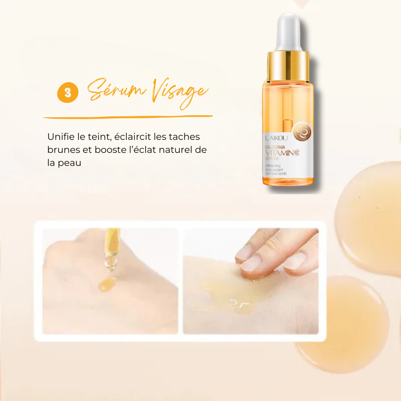 Coffret Soin Complet 5PCS à la Vitamine C