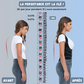 Correcteur de Posture réglable design croisé