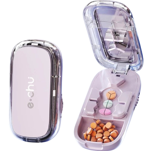 Coupe-Médicament 2/3/4 Parts Compact et Portable