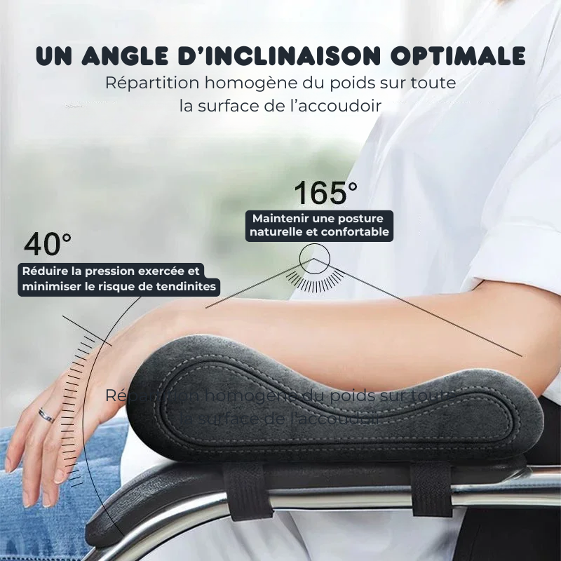 Coussin Accoudoir Ergonomique en Mousse à Mémoire de forme