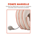 Coussin Cervical Gonflable pour Soulager les Douleurs