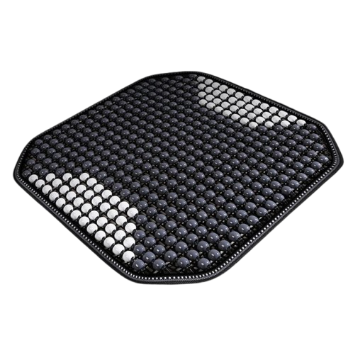 Coussin de Siège Ergonomique en Perles de bois – Anti-Transpiration