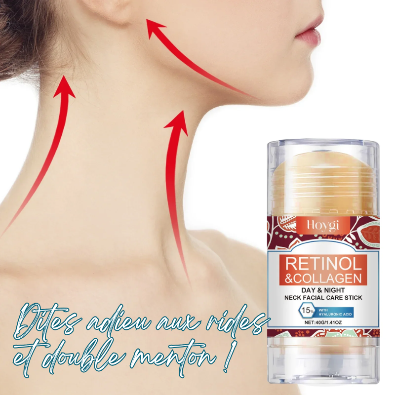 Crème pour le Cou Rétinol & Collagène - Raffermit, Hydrate & Lifte