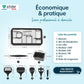 Dermaroller cheveux et barbe - Kit complet 7 en 1