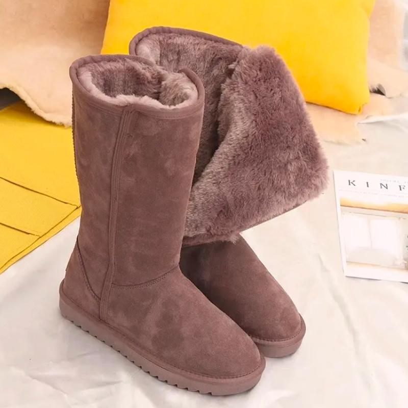 Bottes montantes ULTRA chaudes à Fermeture à Zip