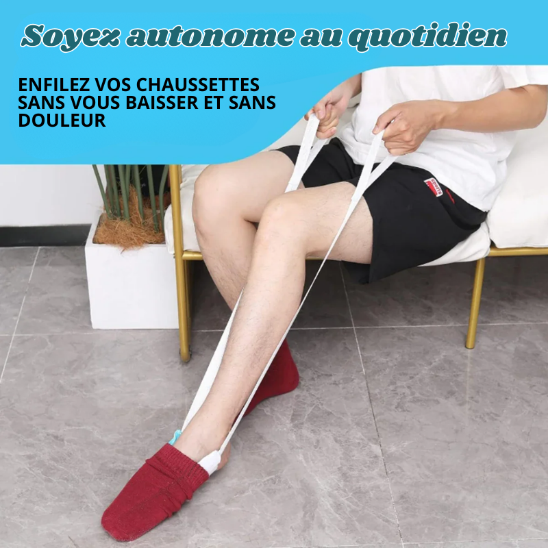 Dispositif d'Assistance Enfile-Chaussettes - Soyez Autonome