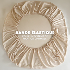 Drap Housse Luxueuse en Soie de Mûrier - 14 Tailles