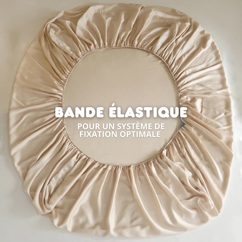 Drap Housse Luxueuse en Soie de Mûrier - 14 Tailles