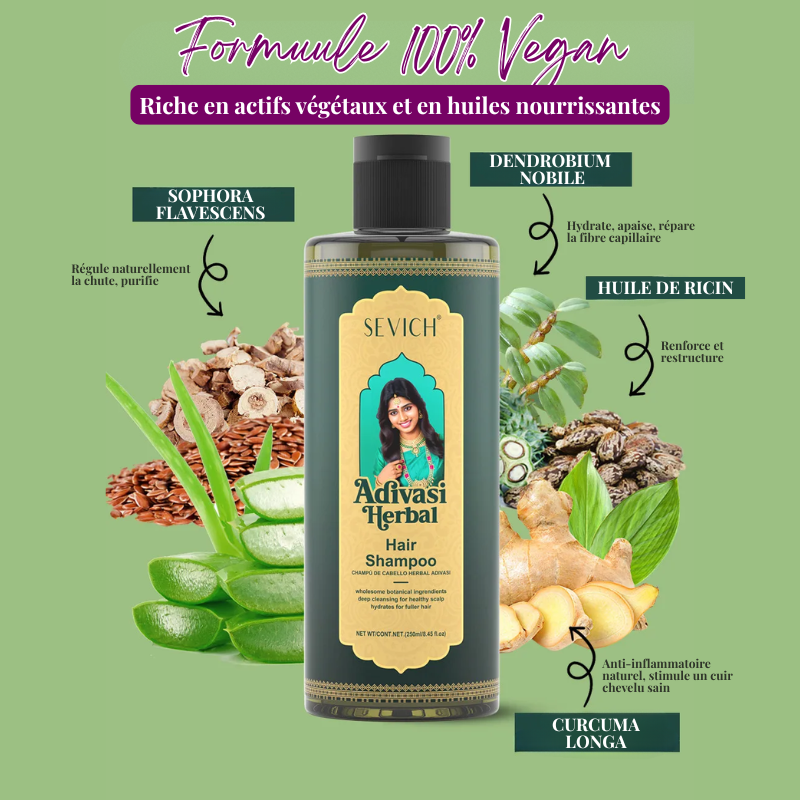 Duo Shampoing & Huile Pousse Accélérée et Anti-Chute - Brosse + Applicateur OFFERTS