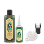 Duo Shampoing & Huile Pousse Accélérée et Anti-Chute - Brosse + Applicateur OFFERTS