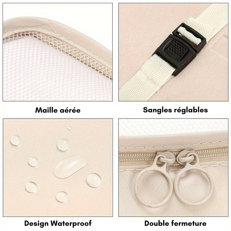 Ensemble de 10PCS Sacs et Trousses de rangement de Voyage