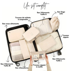 Ensemble de 10PCS Sacs et Trousses de rangement de Voyage