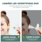 Ensemble de Nettoyeur d'Oreilles avec Loupe & LED - 3PCS