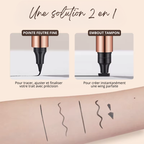Eyeliner Feutre 2 en 1 EXPRESS Stamp' - Créer le trait parfait