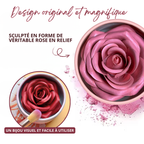 Fard à Joue en Forme de Rose - Idée Cadeau + Pinceau OFFERT
