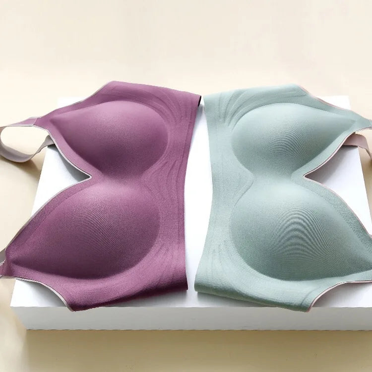 Soutien-gorge Confort+ en Soie Glacée - Sans armatures & Sans coutures