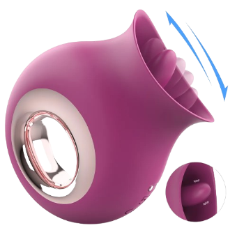 LICKY - Minivibrador estimulador cunnilingus 2 en 1