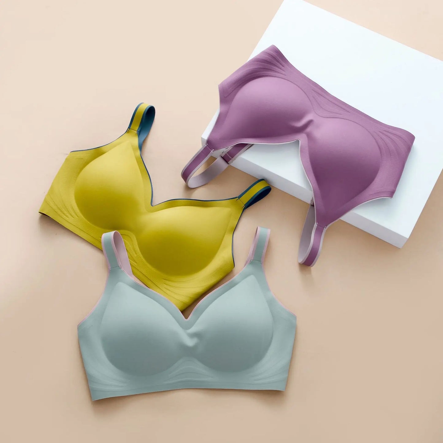 Soutien-gorge Confort+ en Soie Glacée - Sans armatures & Sans coutures