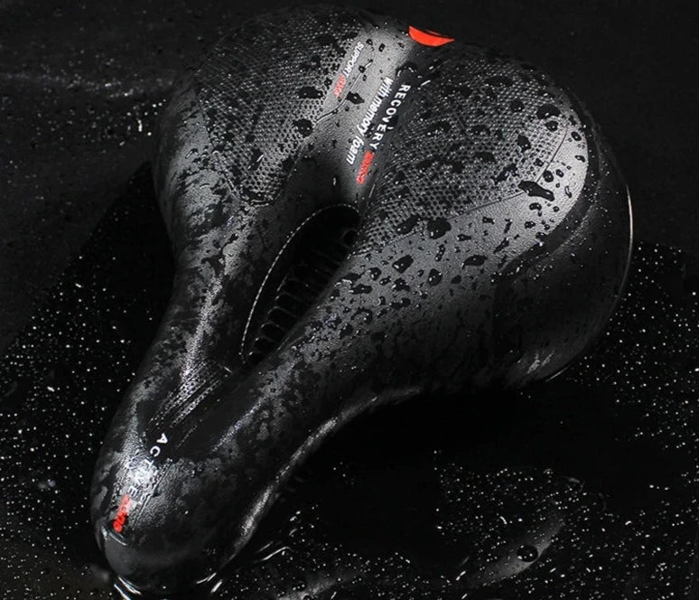 Selle de vélo Confort extrême avec feu arrière intégré
