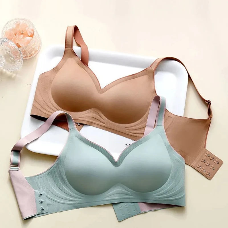 Soutien-gorge Confort+ en Soie Glacée - Sans armatures & Sans coutures