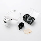 Lunettes loupe de précision avec lampe