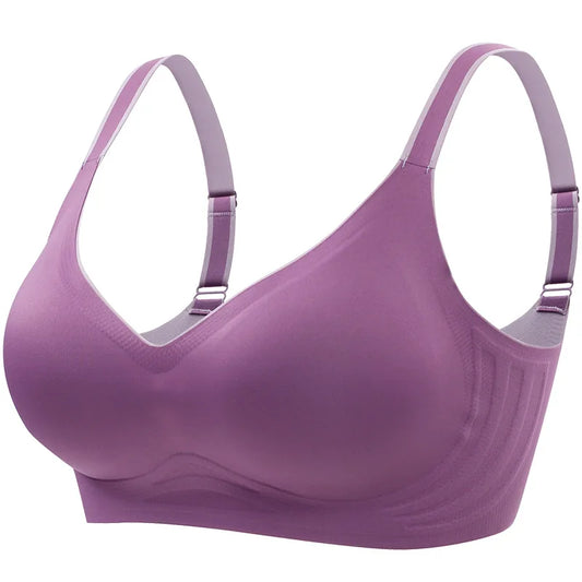 Soutien-gorge Confort+ en Soie Glacée - Sans armatures & Sans coutures