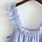 Chemise de nuit en gaze de coton